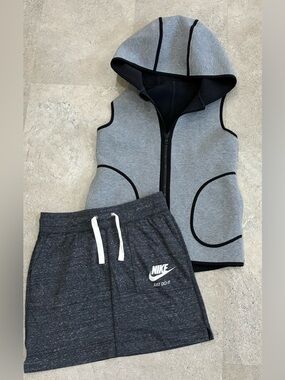 Womens LULULEMON/NIKE Vest & Skirt, sz Small (6)